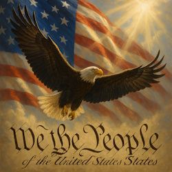 We The People, Flag, Sun, Eagle We The People